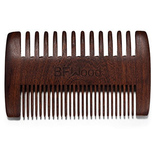Image Title BFWood Pocket Sandalwood Beard Comb #6013