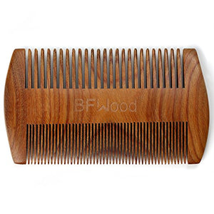 Image Title BFWood Pocket Sandalwood Beard Comb #6013