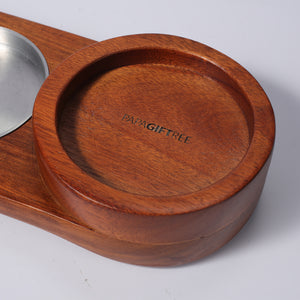 Image Title PAPAGIFTREE Wooden Cigar Ash Holder