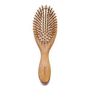 Image Title BFWood Wooden Hair Brush for Massaging Scalp #6009