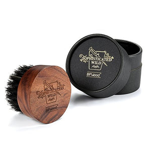Image Title BFWood Beard brush and Oil, balm #6002