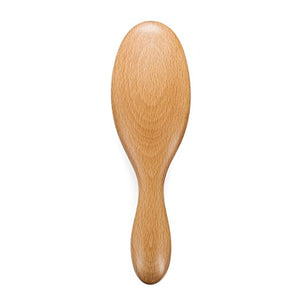 Image Title BFWood Wooden Hair Brush for Massaging Scalp #6009