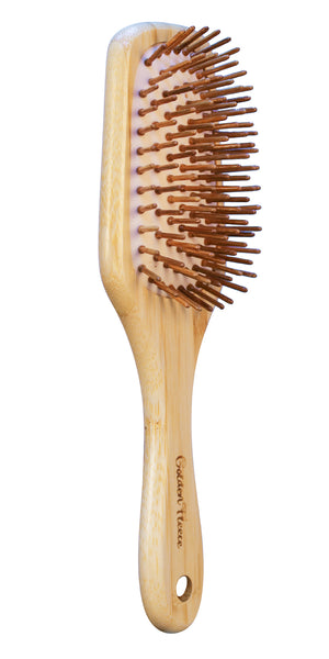 Image Title GoldenFleece Bamboo HairBrush for Women Girls